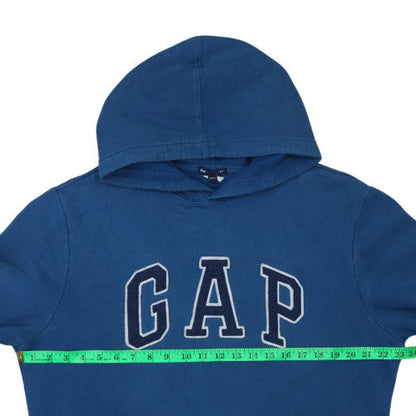 Mens UK Size L Gap Blue Pullover Hoodie