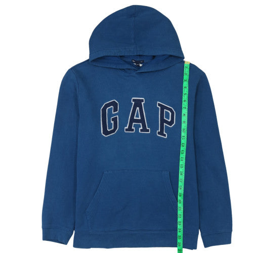Mens UK Size L Gap Blue Pullover Hoodie