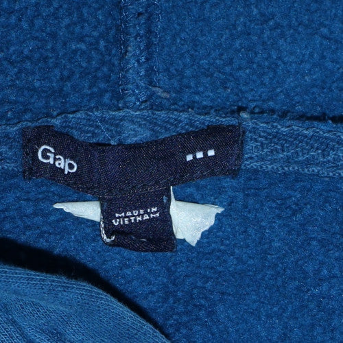 Mens UK Size L Gap Blue Pullover Hoodie