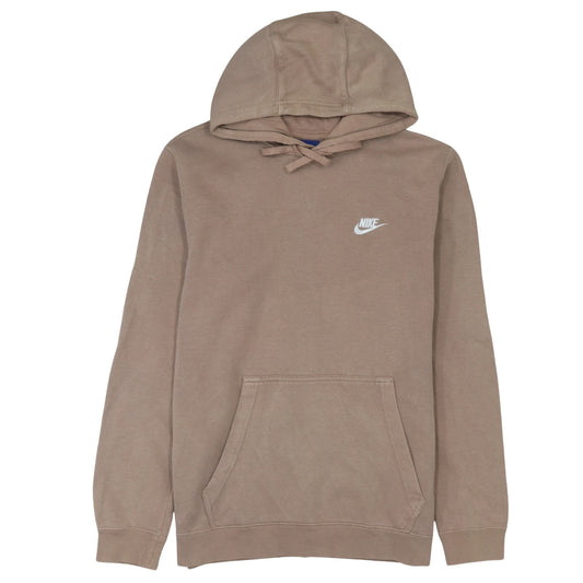 Womens UK Size M Nike Beige Pullover Hoodie