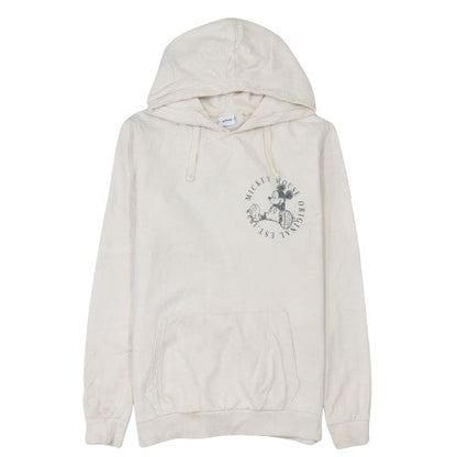 Womens UK Size 10 Disney Beige Pullover Hoodie