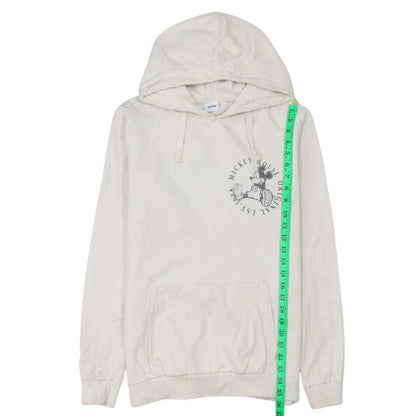Womens UK Size 10 Disney Beige Pullover Hoodie
