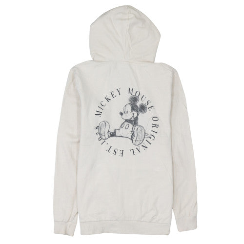 Womens UK Size 10 Disney Beige Pullover Hoodie