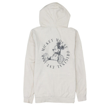 Womens UK Size 10 Disney Beige Pullover Hoodie