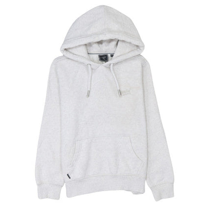 Womens UK Size 10 Superdry Grey Pullover Hoodie