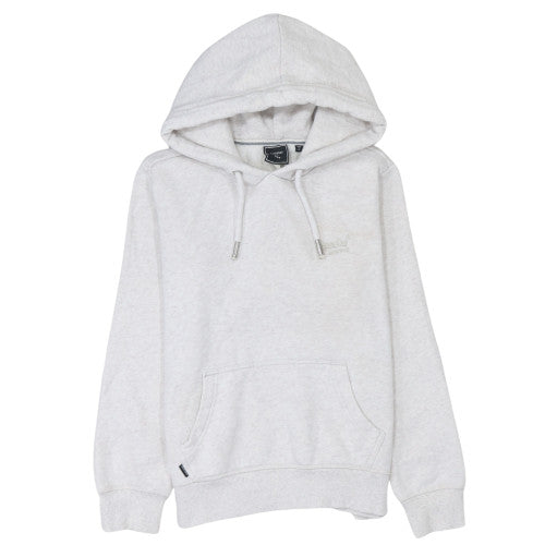 Womens UK Size 10 Superdry Grey Pullover Hoodie