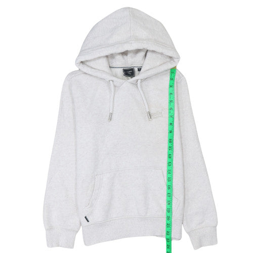 Womens UK Size 10 Superdry Grey Pullover Hoodie
