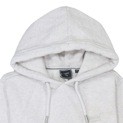 Womens UK Size 10 Superdry Grey Pullover Hoodie