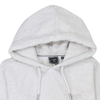 Womens UK Size 10 Superdry Grey Pullover Hoodie