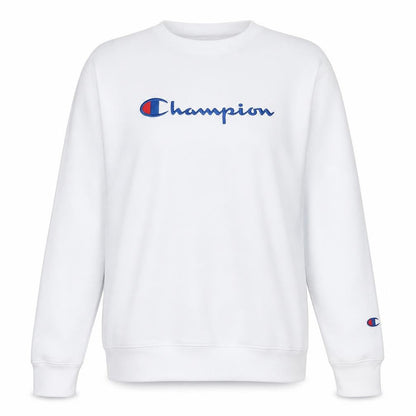 Womens UK Size XL Champion White Pullover Sweatshirt