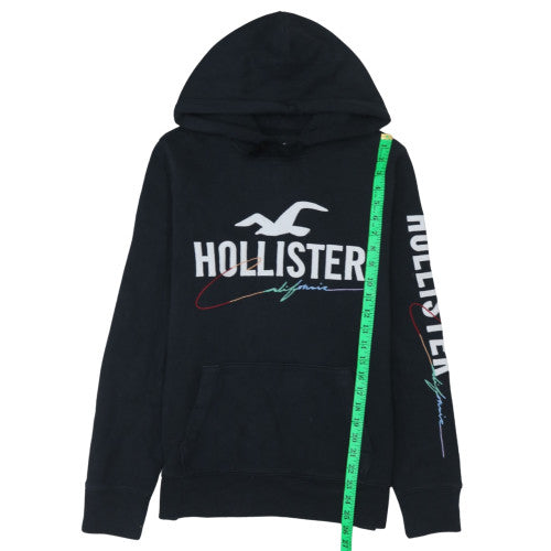Womens UK Size S Hollister Black Pullover Hoodie