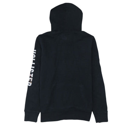 Womens UK Size S Hollister Black Pullover Hoodie