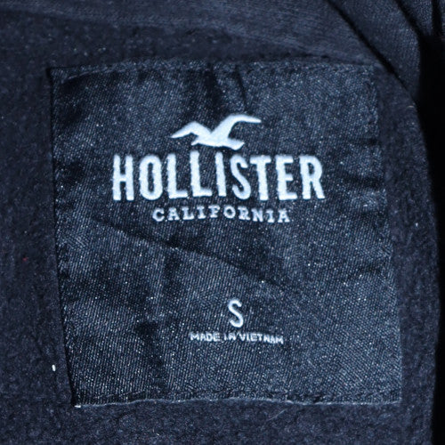 Womens UK Size S Hollister Black Pullover Hoodie