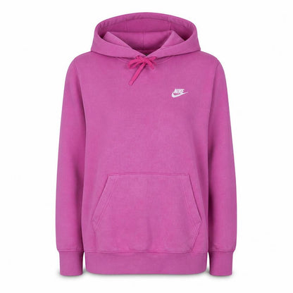Womens UK Size M Nike Pink Pullover Hoodie