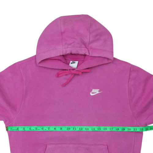 Womens UK Size M Nike Pink Pullover Hoodie