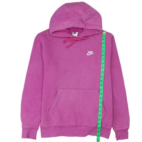 Womens UK Size M Nike Pink Pullover Hoodie