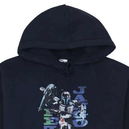 Mens UK Size M Disney Blue Pullover Hoodie