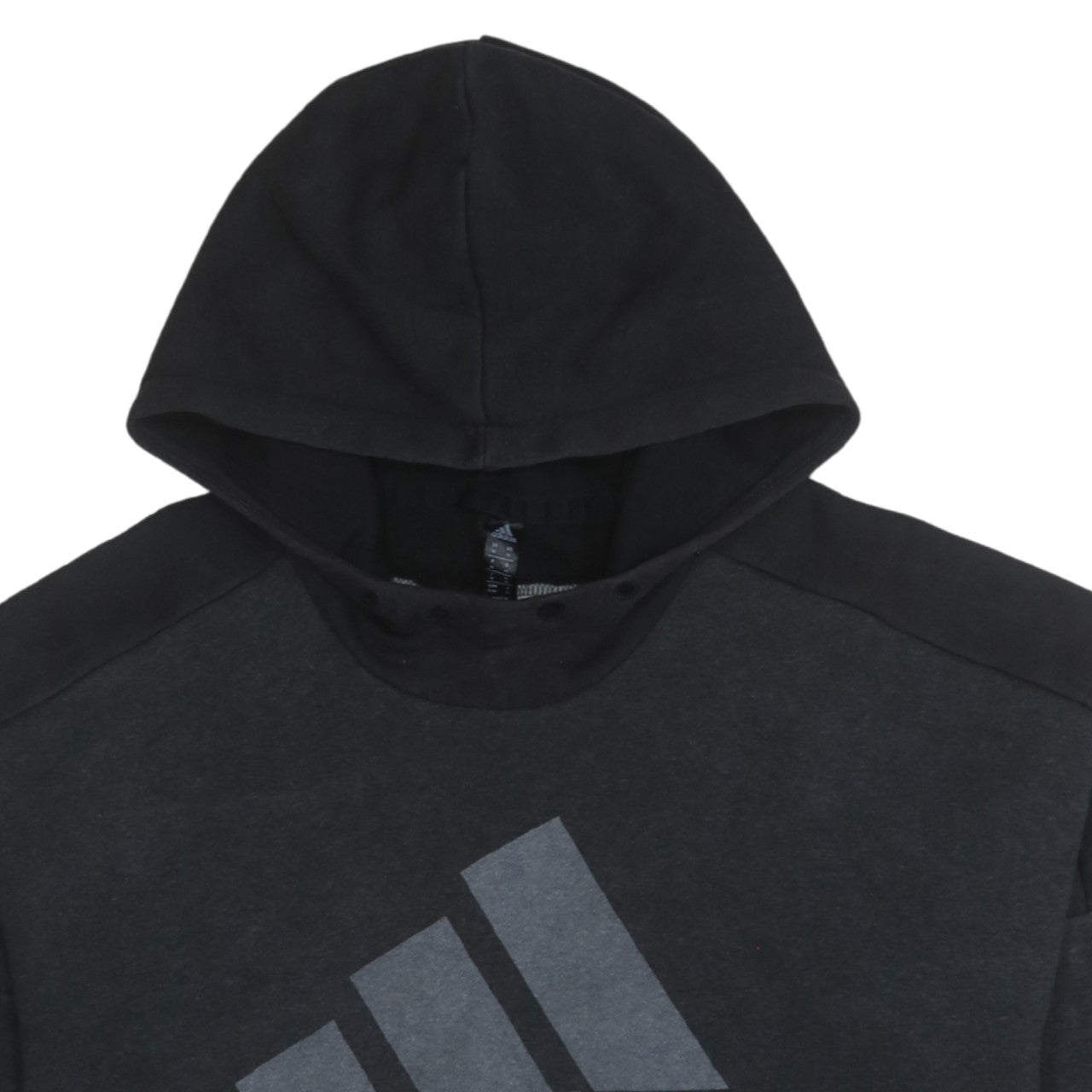Mens UK Size M adidas Black Pullover Hoodie