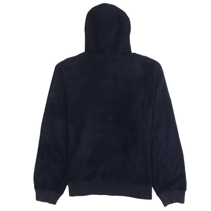 Gap Men Blue Fleece Pullover Hoodie M Logo Sweatshirt