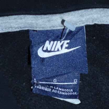 Mens UK Size L Nike Black Pullover Hoodie
