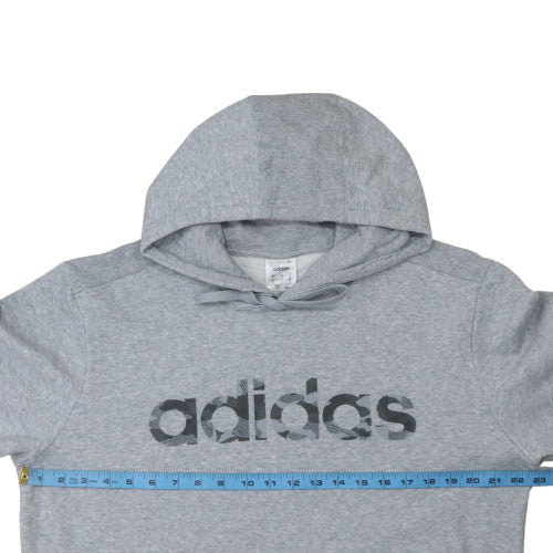 Mens UK Size L adidas Grey Pullover Hoodie