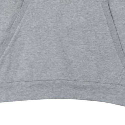 Mens UK Size L adidas Grey Pullover Hoodie