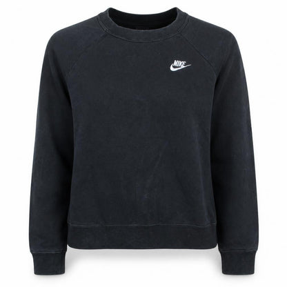 Womens UK Size S Nike Black Pullover Sweatshirt