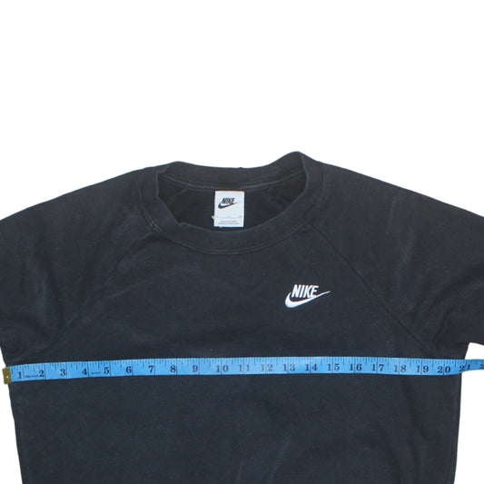 Womens UK Size S Nike Black Pullover Sweatshirt