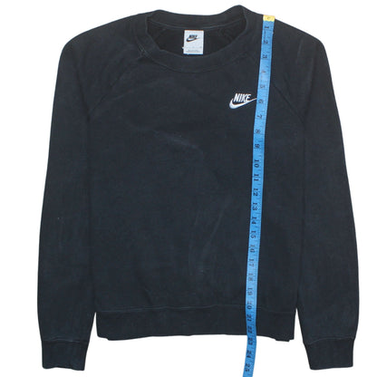 Womens UK Size S Nike Black Pullover Sweatshirt