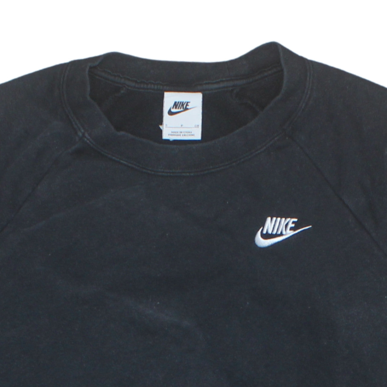 Womens UK Size S Nike Black Pullover Sweatshirt