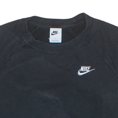 Womens UK Size S Nike Black Pullover Sweatshirt