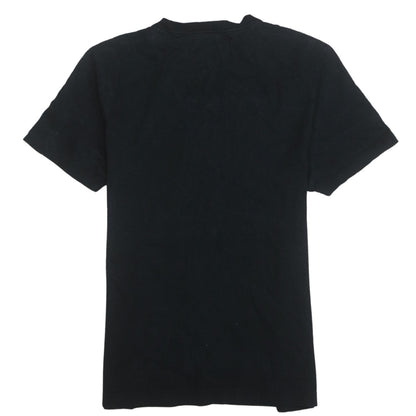 Tommy Hilfiger Men's Black V-Neck Short Sleeve Cotton T-Shirt M