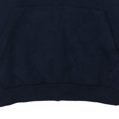 Mens UK Size M adidas Blue Pullover Hoodie