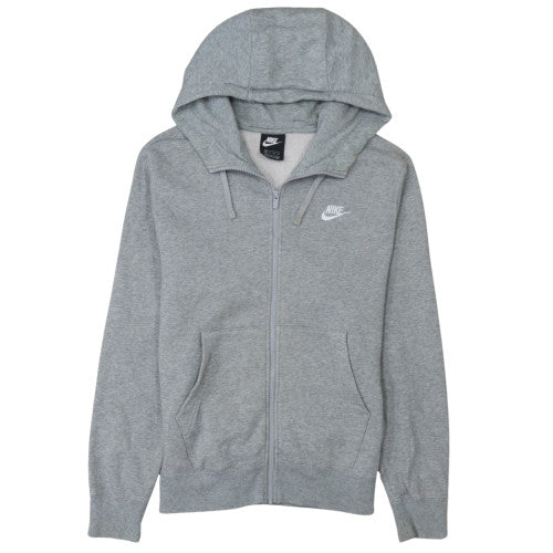 Mens UK Size XS Nike Grey Full Zip Hoodie