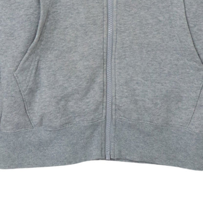Mens UK Size XS Nike Grey Full Zip Hoodie