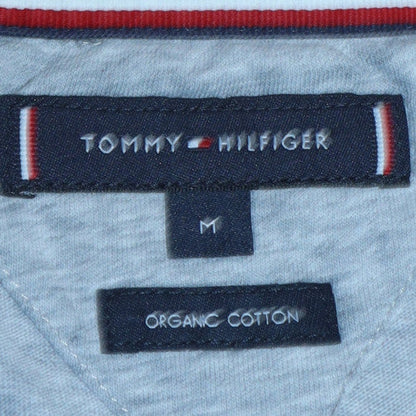 Tommy Hilfiger Men's Grey Crew Neck Short Sleeve T-Shirt M