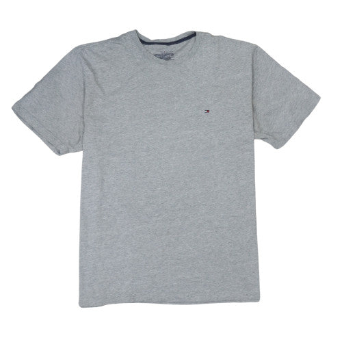 Tommy Hilfiger Men's Grey XLT Classic Cotton Crew Neck T-Shirt