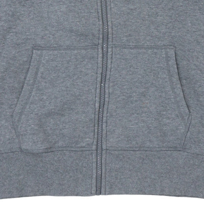 Mens UK Size 2XL Reebok Grey Full Zip Hoodie