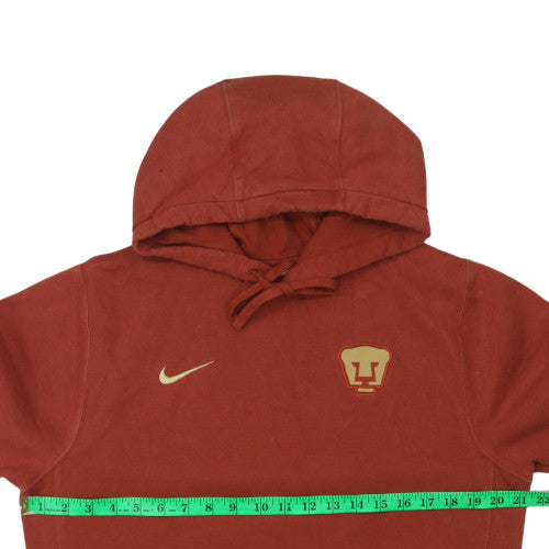 Mens UK Size S Nike Brown Pullover Hoodie