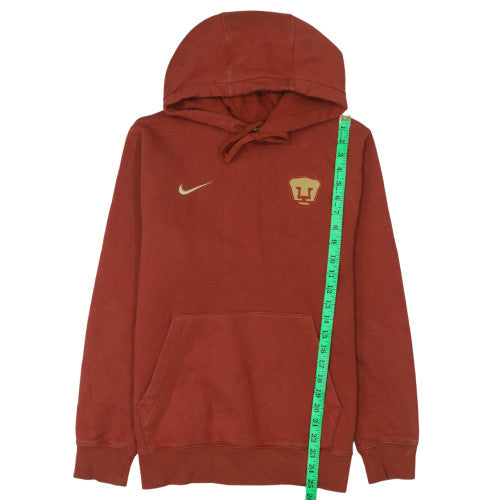 Mens UK Size S Nike Brown Pullover Hoodie