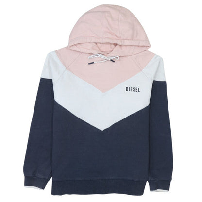 Womens UK Size M Diesel Multicoloured Pullover Hoodie