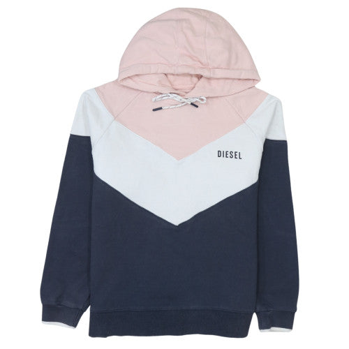 Womens UK Size M Diesel Multicoloured Pullover Hoodie