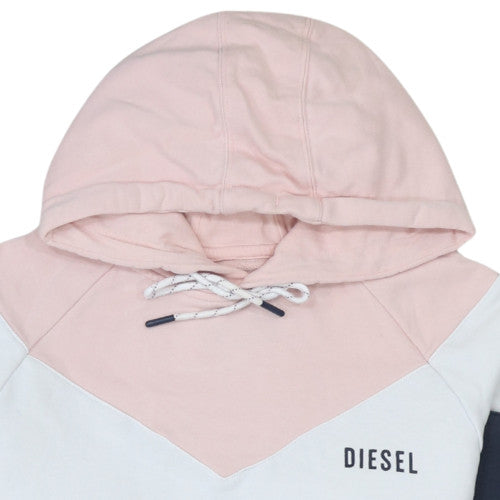 Womens UK Size M Diesel Multicoloured Pullover Hoodie