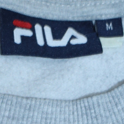 Womens UK Size M FILA Grey Pullover Sweatshirt