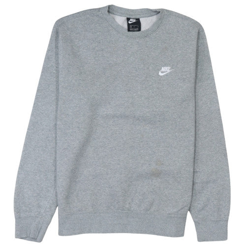 Mens UK Size M Nike Grey Pullover Sweatshirt