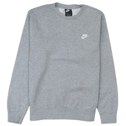 Mens UK Size M Nike Grey Pullover Sweatshirt