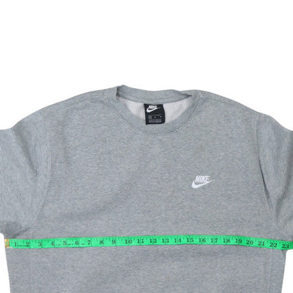 Mens UK Size M Nike Grey Pullover Sweatshirt