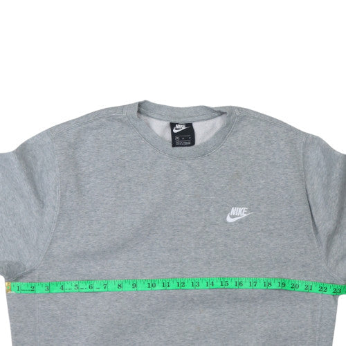 Mens UK Size M Nike Grey Pullover Sweatshirt