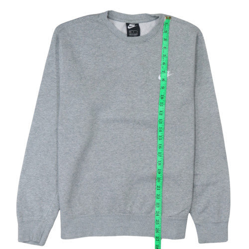 Mens UK Size M Nike Grey Pullover Sweatshirt