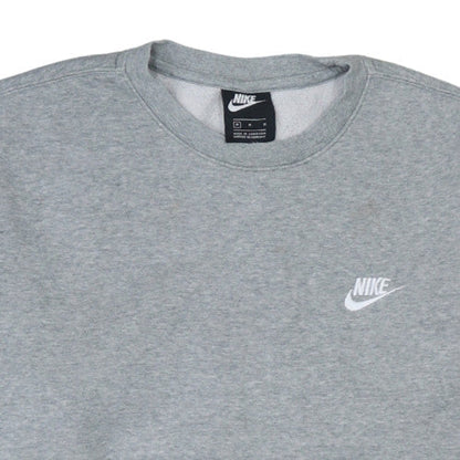 Mens UK Size M Nike Grey Pullover Sweatshirt